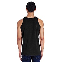 Unisex garment-Dyed Tank - BLAcK - S(D0102H7KVHJ)