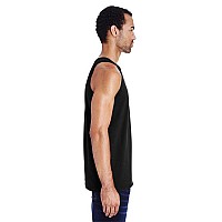 Unisex garment-Dyed Tank - BLAcK - S(D0102H7KVHJ)