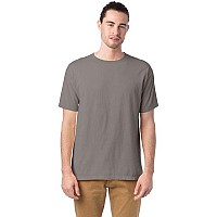 Mens garment-Dyed T-Shirt - BLAcK - S(D0102H7KMM2)