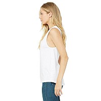 Ladies Jersey Muscle Tank - WHITE - S(D0102H7W7KP)