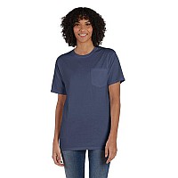 Unisex garment-Dyed T-Shirt with Pocket - BLAcK - S(D0102H7K0QX)