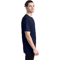 Mens garment-Dyed T-Shirt - BLAcK - S(D0102H7KMLT)