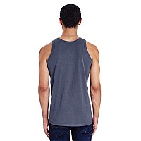 Unisex garment-Dyed Tank - BLAcK - S(D0102H7KJ46)