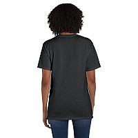 Unisex garment-Dyed T-Shirt with Pocket - BLAcK - S(D0102H7K0AT)