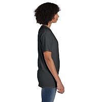 Unisex garment-Dyed T-Shirt with Pocket - BLAcK - S(D0102H7K0AT)