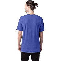 Mens garment-Dyed T-Shirt - BLAcK - S(D0102H7KMc6)