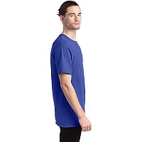 Mens garment-Dyed T-Shirt - BLAcK - S(D0102H7KMc6)