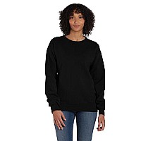 Unisex crew Sweatshirt - BLAcK - S(D0102H7K04P)