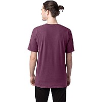 Mens garment-Dyed T-Shirt - BLAcK - S(D0102H7KM32)