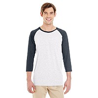 Adult TRI-BLEND Baseball Raglan - OXFRD TRU BL HT - XL(D0102H7M9JJ)