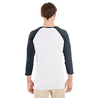 Adult TRI-BLEND Baseball Raglan - OXFRD TRU BL HT - XL(D0102H7M9JJ)