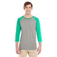 Adult TRI-BLEND Baseball Raglan - OXFRD TRU BL HT - XL(D0102H7M9QT)