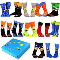 Teehee Special Holiday 12Pair Socks With Gift Box For Women And Men 1013 Fun Halloweena