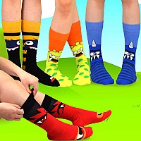 Teehee Special Holiday 12Pair Socks With Gift Box For Women And Men 1013 Fun Halloweena