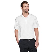 crownLux PerformanceMens Plaited Polo - gRAPHITE - 2XL(D0102H7NSA6)