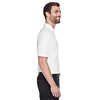 crownLux PerformanceMens Plaited Polo - gRAPHITE - 2XL(D0102H7NSA6)