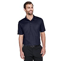 crownLux PerformanceMens Plaited Polo - gRAPHITE - 2XL(D0102H7NSJJ)