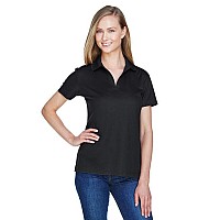 crownLux Performanceadies Plaited Polo - gRAPHITE - XS(D0102H7N9UX)