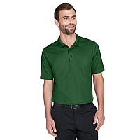 crownLux PerformanceMens Plaited Polo - gRAPHITE - 2XL(D0102H7NSKJ)