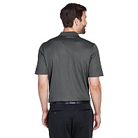 crownLux PerformanceMens Plaited Polo - gRAPHITE - 2XL(D0102H7NS6X)