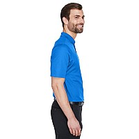 crownLux PerformanceMens Plaited Polo - gRAPHITE - 2XL(D0102H7NSB2)