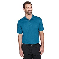 crownLux PerformanceMens Plaited Polo - gRAPHITE - 2XL(D0102H7NS8P)