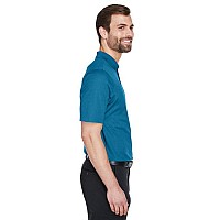 crownLux PerformanceMens Plaited Polo - gRAPHITE - 2XL(D0102H7NS8P)