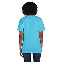 Unisex garment-Dyed T-Shirt with Pocket - BLAcK - S(D0102H7Y8V8)