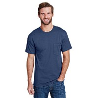 Adult Workwear Pocket T-Shirt - BLAcK - S(D0102H7Y3S6)