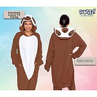 Funziez Adult Onesie Halloween Costume Animal And Sea Creature Plush One Piece Cosplay Suit For Adults Men And Women