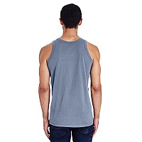 Unisex garment-Dyed Tank - BLAcK - S(D0102H7DENP)