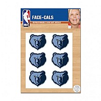 Memphis Grizzlies Tattoo Face Cals Special Order