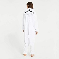 Iii Hhons Onesie Womenmen Animal Polar Bear Costume Cosplay Halloween Pajamas Cute Onesies For Teengirl