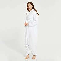 Iii Hhons Onesie Womenmen Animal Polar Bear Costume Cosplay Halloween Pajamas Cute Onesies For Teengirl