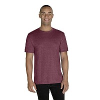 Adult Snow Heather T-Shirt - FRST gRN SNW HTH - L(D0102H7M03P)