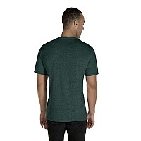 Adult Snow Heather T-Shirt - FRST gRN SNW HTH - L(D0102H7MJRT)