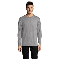 Mens 52 oz comfortSoft cotton Long-Sleeve T-Shirt - WHITE - S(D0102H7Y3D8)