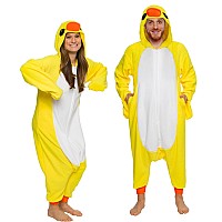 Funziez Adult Onesie Halloween Costume Animal And Sea Creature Plush One Piece Cosplay Suit For Adults Men And Women