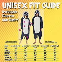 Funziez Adult Onesie Halloween Costume Animal And Sea Creature Plush One Piece Cosplay Suit For Adults Men And Women