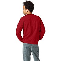 Unisex Ecosmart 5050 crewneck Sweatshirt - cARDINAL - S(D0102H7YTT2)