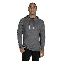 Adult Snow Heather Raglan Hooded Sweatshirt - FRST gRN SNW HTH - S(D0102H7M6PJ)