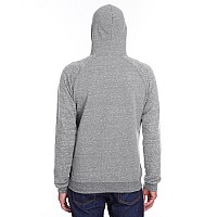 Adult Snow Heather Raglan Hooded Sweatshirt - FRST gRN SNW HTH - S(D0102H7M6PJ)