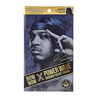 Kiss Red Premium Bow Wow X Power Wave Crushed Velvet Durag Royal Blue