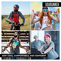 Sojourner Bags Tie Dye Gaiter Face Mask Bandana 9 Pack Neck Gators Face Coverings For Men Women I Neck Gator Masks For Hal