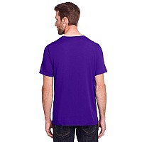 Adult Fusion chromaSoft Performance T-Shirt - TRUE ROYAL - 5XL(D0102H7NQI6)