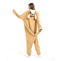 Iii Hhons Kangaroo Onesie Animal Womenmen Adult Costume Halloween Cosplay Pajamas Onesies Christmas For Teen Small