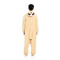 Iii Hhons Sloth Costume Adult Onesie Adult Animal Halloween Cosplay Sleepwear Brown Onesies Christmas