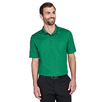 crownLux PerformanceMens Plaited Polo - gRAPHITE - 2XL(D0102H7NSHP)