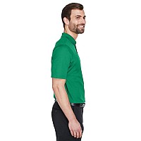 crownLux PerformanceMens Plaited Polo - gRAPHITE - 2XL(D0102H7NSX2)