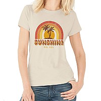 Del Sol Color Changing Women's Tee - Sunshine, 2XL